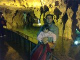 بابا وهستی در غار علیصدر