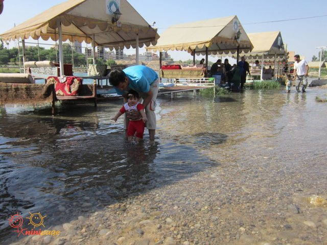 آب بازی در دزفول