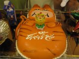 کیک تولد یک سالگی ثنا بانو